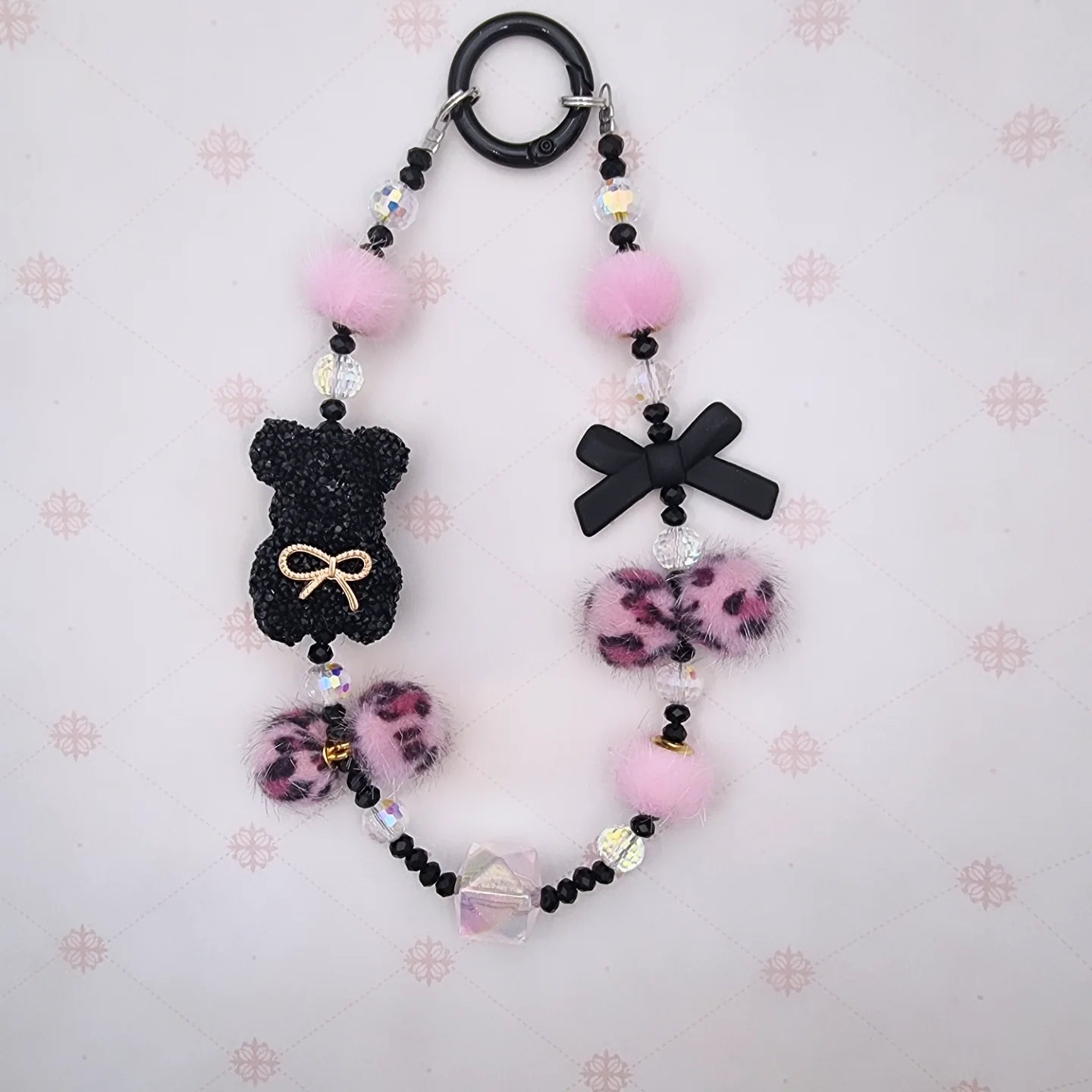 Black Pink Leopard
